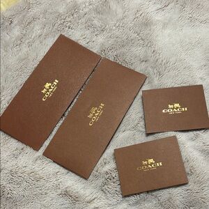 Coach Receipt Holders